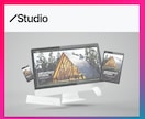 名刺代わりにもなるStudioでLP制作いたします 現役グラフィックデザイナーが高品質なLPを承ります イメージ3