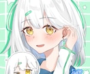 SNSで目立つアイコン作れます Vtuberさんにおすすめ！等身イラストアイコン！ イメージ2
