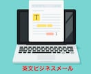 伝わる英文ビジネスメール代筆します 言いたいことが正しく伝わる英文ビジネスメール イメージ1