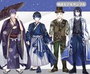 Vtuber用オリジナル立ち絵制作します 配信で注目される華やかな立ち絵を制作し イメージ5