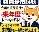 教員採用試験の来年度合格に向けた対策をします 今年の不合格を振り返り、来年度の準備を具体化します イメージ1