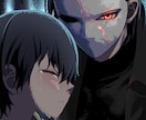 表情衣装の差分も描きます 多種多様な用途に使えるイラストの制作します！ イメージ4