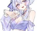 商業利用可能！腰から上の人物透過イラスト描きます 配信・SNS・グッズにも使える、腰上イラストを制作します！ イメージ3