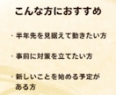 これから半年の運勢とベストな動き方を占います 迷ったときの道しるべ/進むべき時、待つべき時がわかる イメージ3