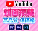 高品質・低価格 YouTube動画編集承ります YouTube・Instagram・TIkTok対応！ イメージ1