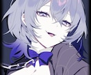 VTuberやSNSで使えるイラスト描きます 可愛い、病みかわ、アニメ調などご要望に合わせます イメージ4