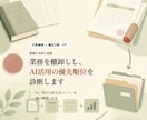 業務を棚卸しし、AI活用の優先順位を診断します 「AI、何から使えばいい？」を一緒に整理します イメージ1