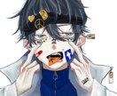 アイコン、イラスト描きます かわいい、かっこいいイラストをご提供します！ イメージ1
