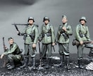 1/35   フィギュア　プラモデル製作代行します ミリタリーフィギュア専門の塗装済み完成品の製作代行になります イメージ3
