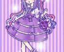 kawaiiファッションの女の子描きます ゴシックロリィタ個性的ファッション。を見やすい描き方で！ イメージ6