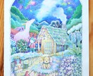 アナログのオーダーイラスト描きます 色鉛筆やペンを使った優しいタッチのアナログ作画(A5まで) イメージ1