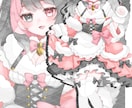 IRIAM立ち絵・TRPG立ち絵作成します 可愛くてキラキラしたイラストを目指します！ イメージ4