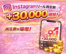 インスタリール再生回数＋30,000増やします ⭐️インスタ インスタグラム リール再生数　再生回数⭐️ イメージ1