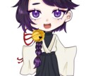ぱっちりおめめのミニキャラ、バストアップ描きます なんだか懐かしい…kawaii……ミニキャラ！！ イメージ2