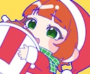 ちびキャラサンタさんアイコン描きます 【12月24日まで受付!】クリスマスを待ち望むアイコンです イメージ3
