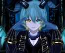 歌ってみたのサムネやSNSアイコン描きます 安価でイラストを購入したいと思っている方へ届いてほしいです！ イメージ1