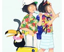 心に残る、彩り豊かなイラストをお届けします ◆装画、イメージアート、アイコン等◇お気軽にご相談ください イメージ4