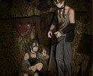圧倒的ハイクオリティな一枚絵描きます プロが圧倒的画力でダークでなイラスト描きます イメージ7
