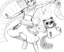 お好みのイラストを格安で制作いたします 格安で素早くで制作いたします。 イメージ5
