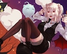 安くてキレイなイラスト描きます アニメ塗にブラシ塗・水彩塗りで可愛いイラスト！！ イメージ1
