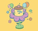 ゆる〜いイラスト描きます ユーモアたっぷり可愛いオリジナルイラスト届けます イメージ8