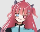 アイコン用の簡易イラストを作成します キラキラしたかわいい系orダウナー系が好きな方へ イメージ4