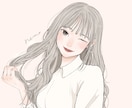 繊細で大人可愛いこだわりのアイコン描きます 優しい色合いでオシャレなアイコンをお求めの方へ イメージ2