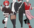 立ち絵描きます TRPG、配信立ち絵など短納期お求めの方へ イメージ4