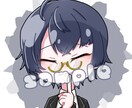 SNS、ブログで使えるデフォルメイラスト描きます 可愛いイラストでアイコンや背景画像、ブログなどなどを飾ろう！ イメージ4