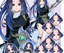 ラフ修正回数無制限！あなただけの立ち絵制作します 満足いくまでご相談ください◎おまかせデザインも可能です◎ イメージ1
