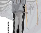 かっこいい！を短期で承ります キャラクターの設定画や衣装デザイン立ち絵を制作いたします！ イメージ8