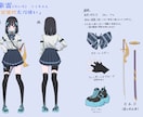 立ち絵、一枚絵を好み通りに描きます 細かい指定にも対応します。納品最短５日！ イメージ8