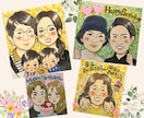 似ていて可愛い♡似顔絵【色紙納品】描きます 大切な家族・還暦祝い・誕生日の記念日に！特別な贈り物 イメージ5
