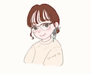 ゆるめタッチの似顔絵アイコン描きます ゆるめタッチ　商用利用•背景透過も可能！クーポン利用可！ イメージ2