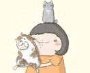 デフォルメ似顔絵描きます 似てなくて可愛い どことなくにがお絵 イメージ1