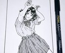 鍵栗みかんの絵柄で似顔絵を描きます 素敵なおなたをイラストで描かせてください♪ イメージ2