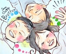 ポップな似顔絵お描きします デフォルメすぎない、リアルすぎない、可愛すぎる似顔絵♡ イメージ1
