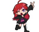 無料修正◎アイコン、立ち絵、アイコン描きます グッズ向け・ポップなカートゥーン調 イメージ4
