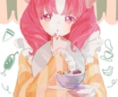 可愛い立ち絵、一枚絵丁寧に描きます （鮮やかで柔らかい印象のイラストが好きな方におすすめです。） イメージ6