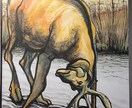 動物の絵を描きます ペットをアートにしてみませんか？ イメージ9