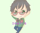SNS等で使えるゆるいミニキャラアイコン描きます 自分だけのアイコンが欲しい方へ！ イメージ5