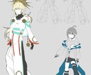 感動してもらえる素敵なイラスト描きます キャラデザ、立ち絵、1枚絵、SDキャラなどイラスト全般 イメージ4