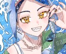 安価でキラキラなアイコン用オリキャラ描きます キラキラな瞳が特徴です！気軽にオリジナルキャラのイラストを！ イメージ6
