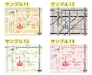 シンプルで分かりやすい地図を作成します 【販売実績700件以上】簡易的で見やすい地図が必要な方へ イメージ5