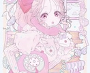 MVイラスト・記念イラスト・グッズ・一枚絵描きます ガーリーでPOPなイラストならお任せください！ イメージ6