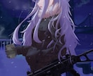女の子のイラスト描きます ライティングにこだわった臨場感のあるイラストなど！ イメージ1