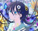 歌ってみたサムネイラスト描きます /キャラクターらしい表情で生き生きと描くのが得意です！ イメージ1