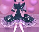 歌ってみた等のサムネイルを制作します パッと目を引くようなかわいいイラストを作成いたします！ イメージ7