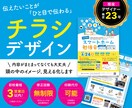 読まなくても伝わる、わかりやすいチラシ作ります ぼんやりしたイメージからでも大丈夫。整理して形にします イメージ1