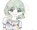 人、動物、物、お好きなイラスト"2種類"描きます 可愛いイラスト、バージョンの違うものを2種類描きます♪ イメージ6